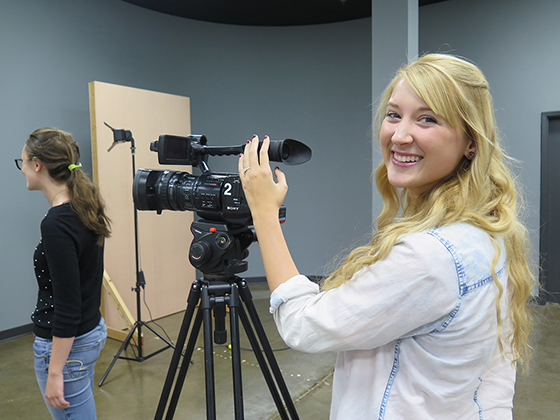 Wichita State University's Shocker Studios, a state-of-the-art professional production space, is now open and home to the new Bachelor of Arts in Media Arts applied learning degree.