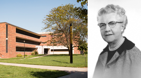 Grace Wilkie Hall is being rededicated in honor of the 50th anniversary of death of Grace Wilkie, for whom the building was named after.