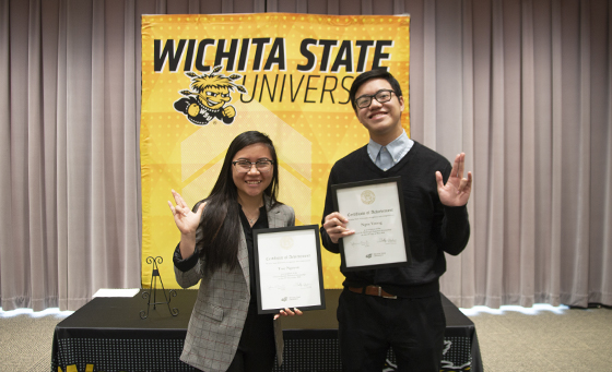 Truc Nguyen and Ngoc Vuong are the 2018 winners of two prestigious scholarships.