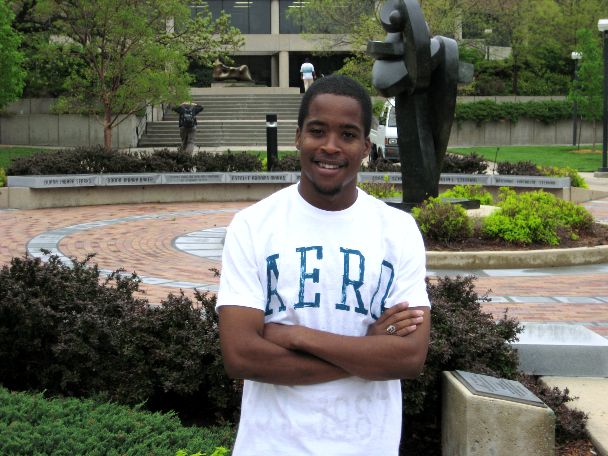 Marcus McNeal, a senior at Heights High School, has won the Linwood Sexton Scholarship to attend WSU.