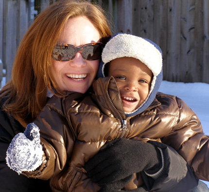 Jean Griffith, assistant English professor at WSU, has her adopted son, Alexander, home after the Haiti earthquake threatened his and other orphans' lives.