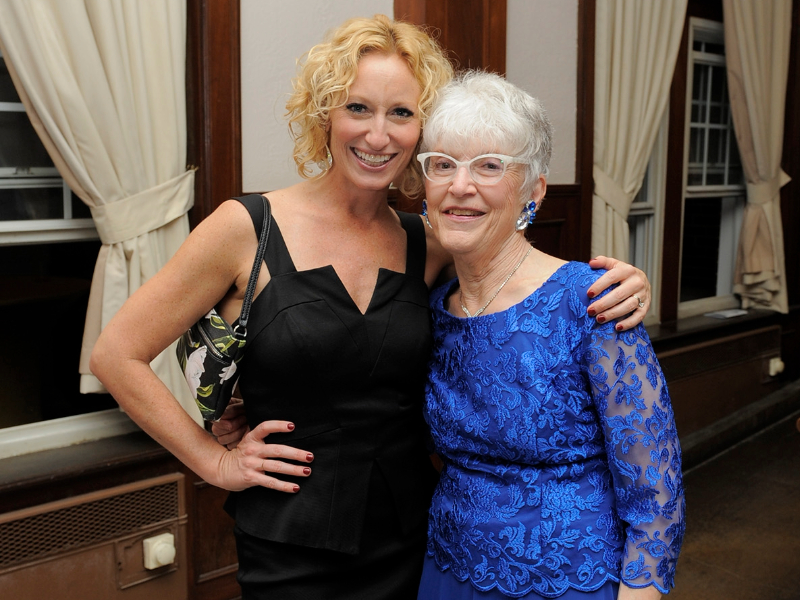 Amy Baker Schwiethale with Linda Starkey