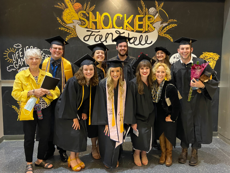 Amy Baker Schwiethale and Students