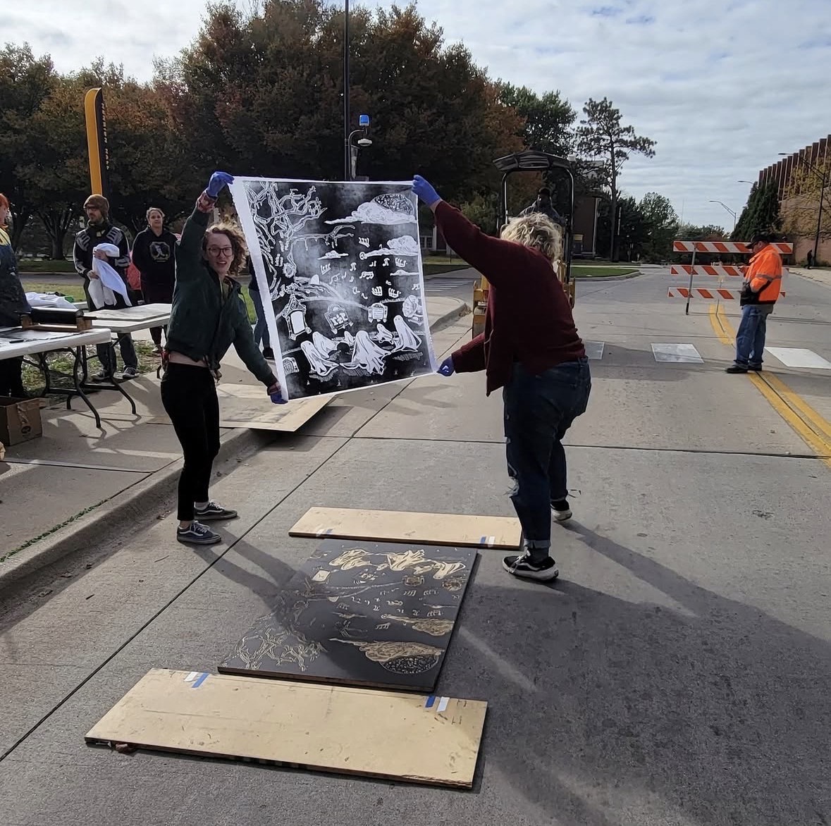 Printmaking Guild's Steamroller event placeholder