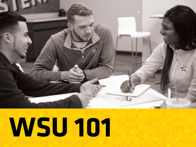 WSU 101 - WSU students study together