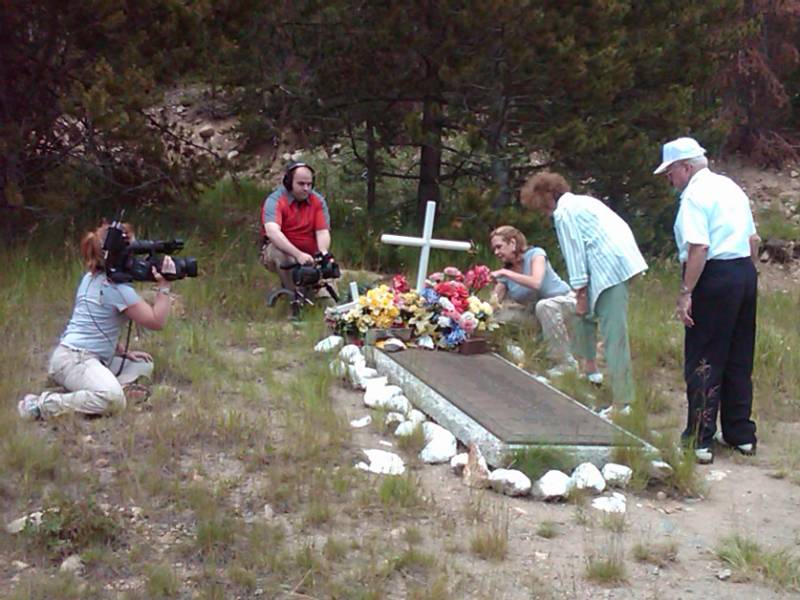 A memorial at milepost 217, near the Eisenhower Tunnel on I-70, is near the site of the 1970 plane crash in Colorado.