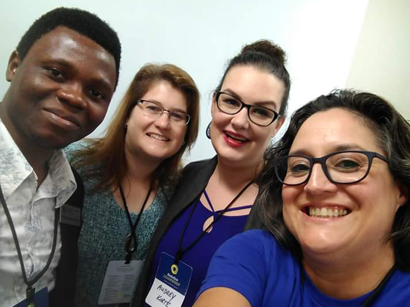 Audrey Korte and Abass Sesay Audrey Korte and Abass Sesay