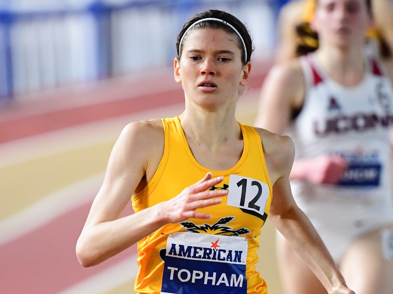 Wichita State runner Rebekah Topham