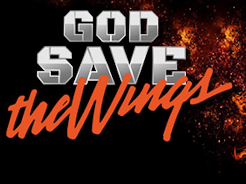 God Save the Wings logo