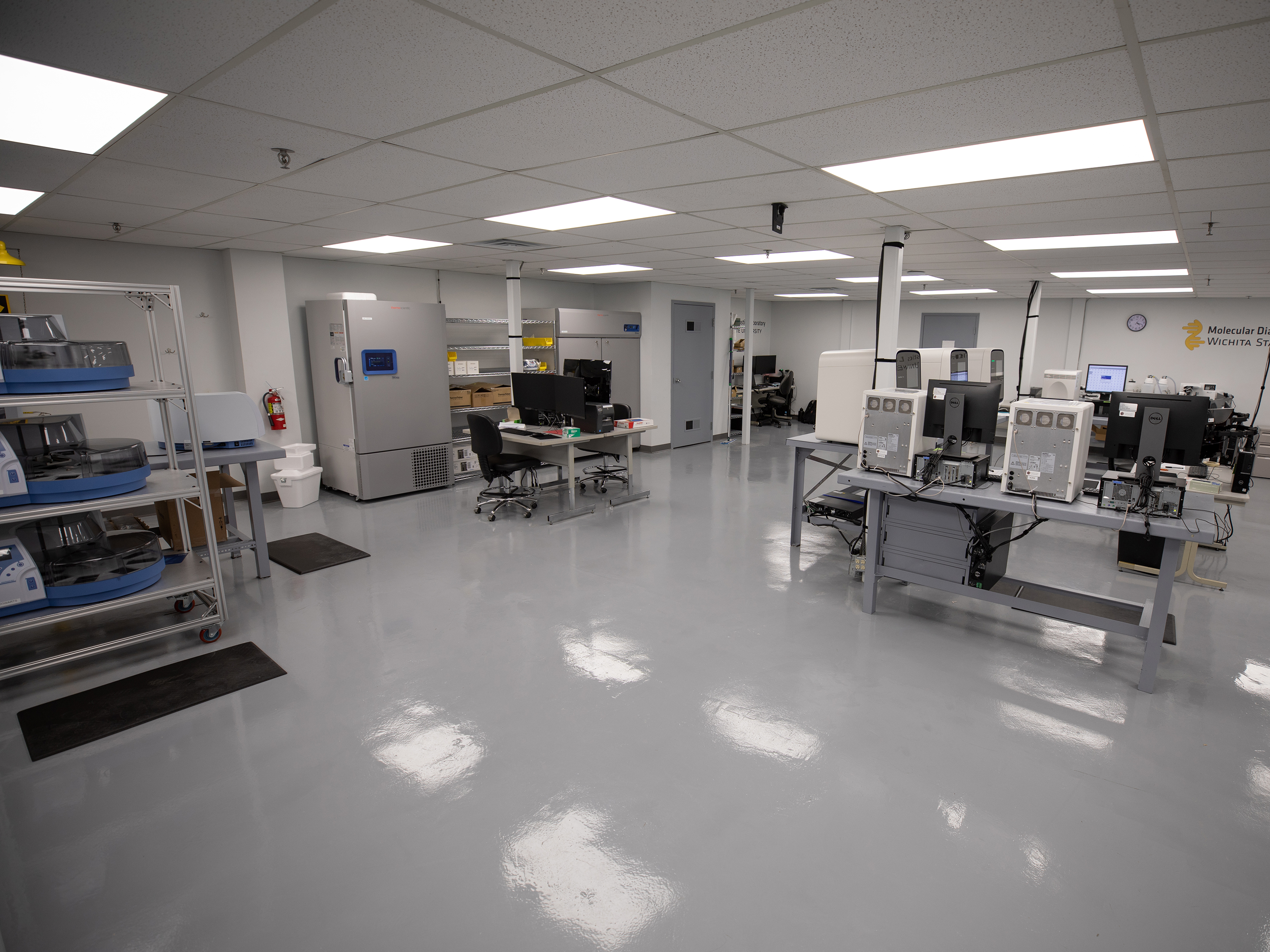 Molecular Diagnostics Lab at Wichita State