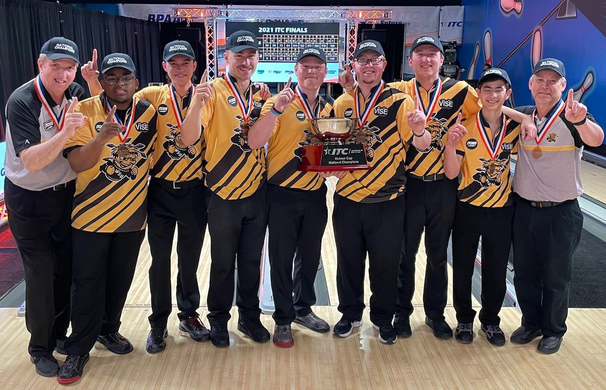 Wichita State men's bowlers