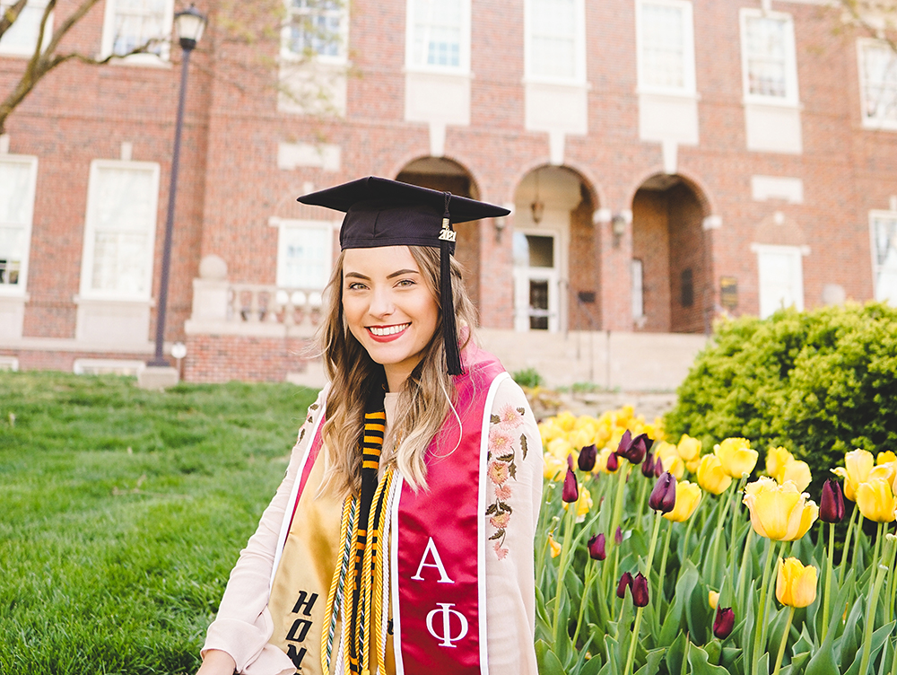 Jane is one of more than 3,500 students eligible for spring 2021 graduation. 