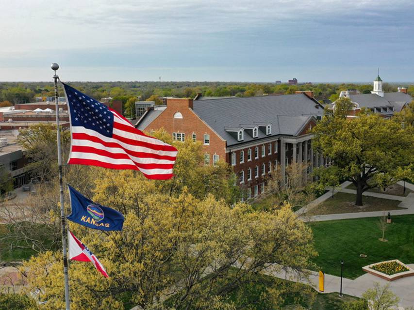 WSU aerial shot