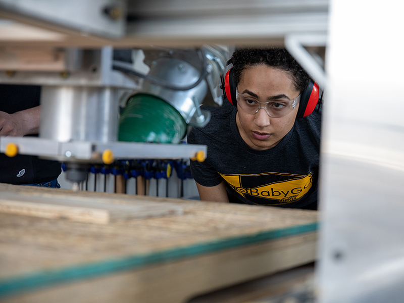 Wichita State student