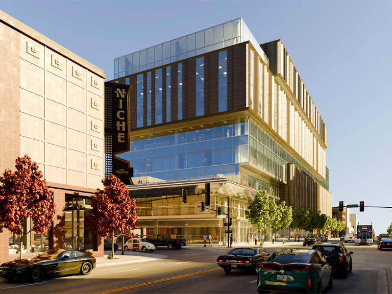 Rendering of the Wichita Biomedical Campus