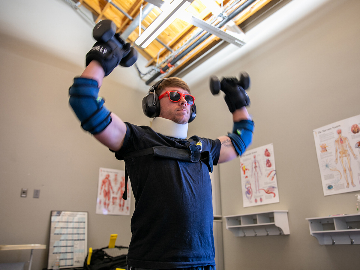 Geriatric-simulation suit