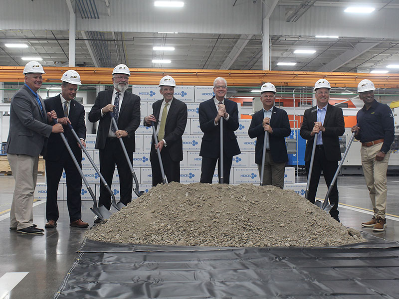 Hexcel groundbreaking
