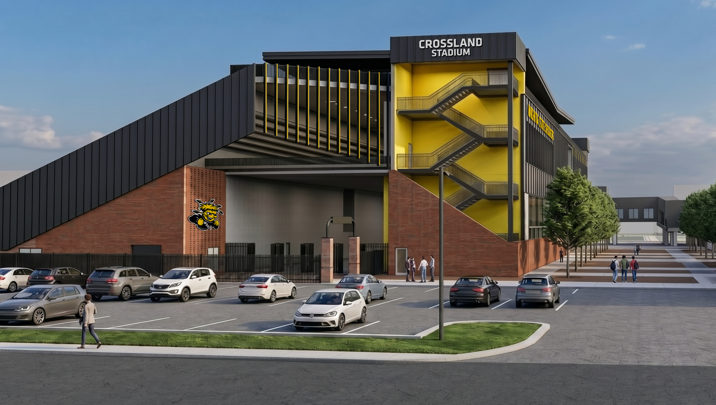 Crossland Stadium rendering