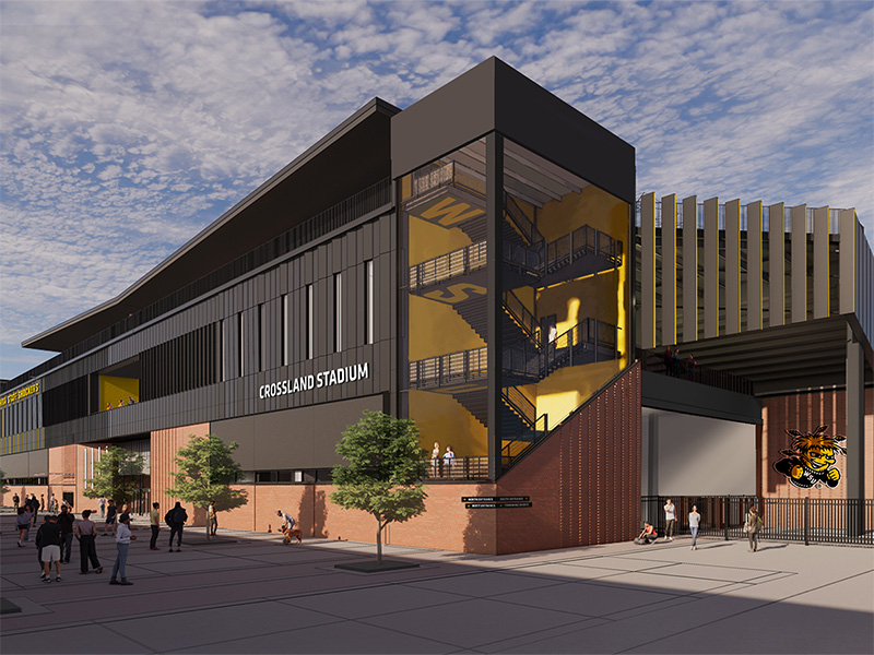 Crossland Stadium rendering