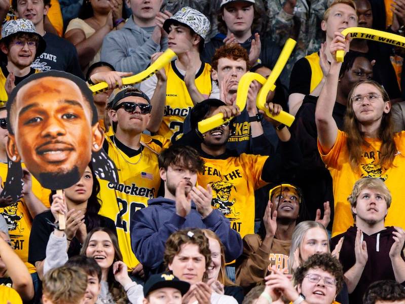 Wichita State basketball fans