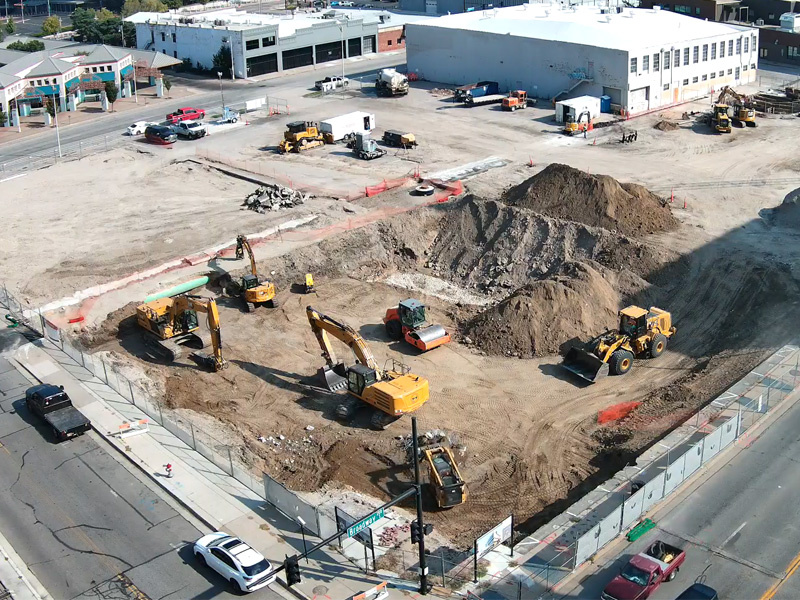 Wichita Biomedical Campus construction