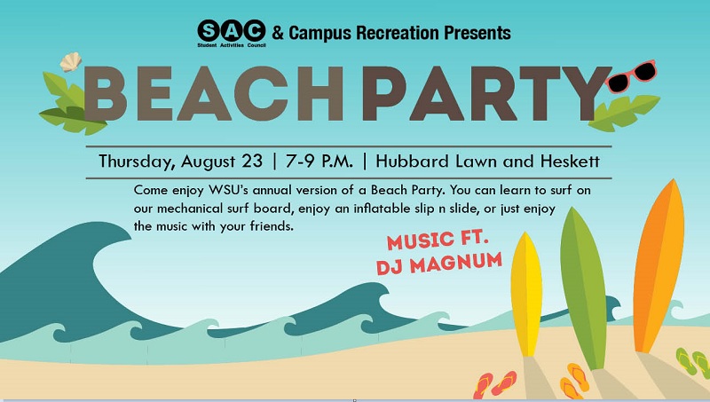 Beach Party Aug. 23, 2018