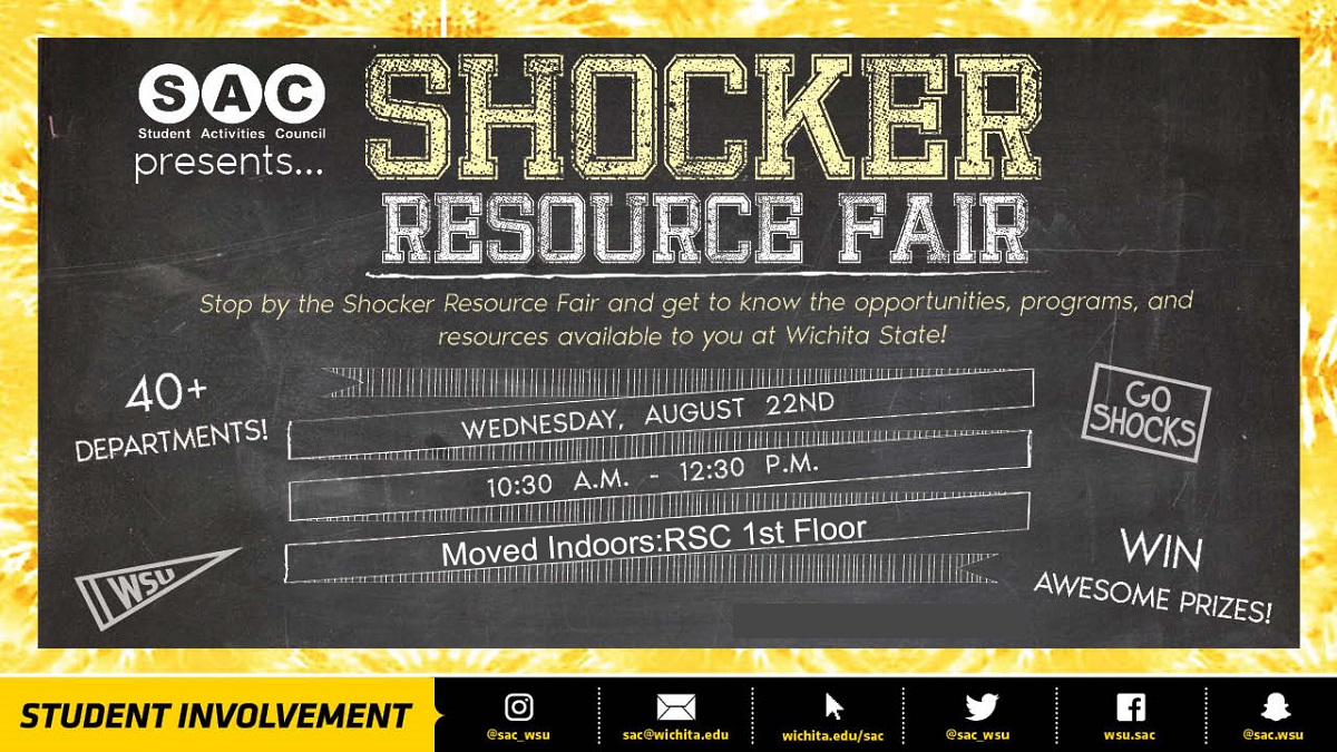 Shocker Resource Fair - Aug. 22, 2018