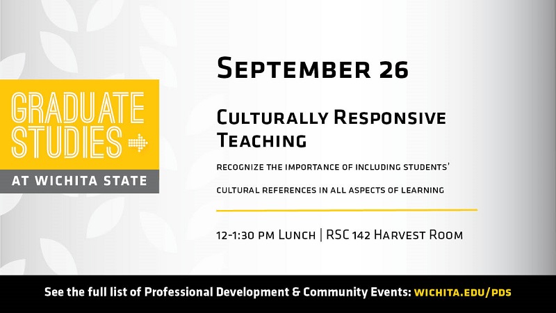 Culturally Responsive Teaching Sept. 26, 2018