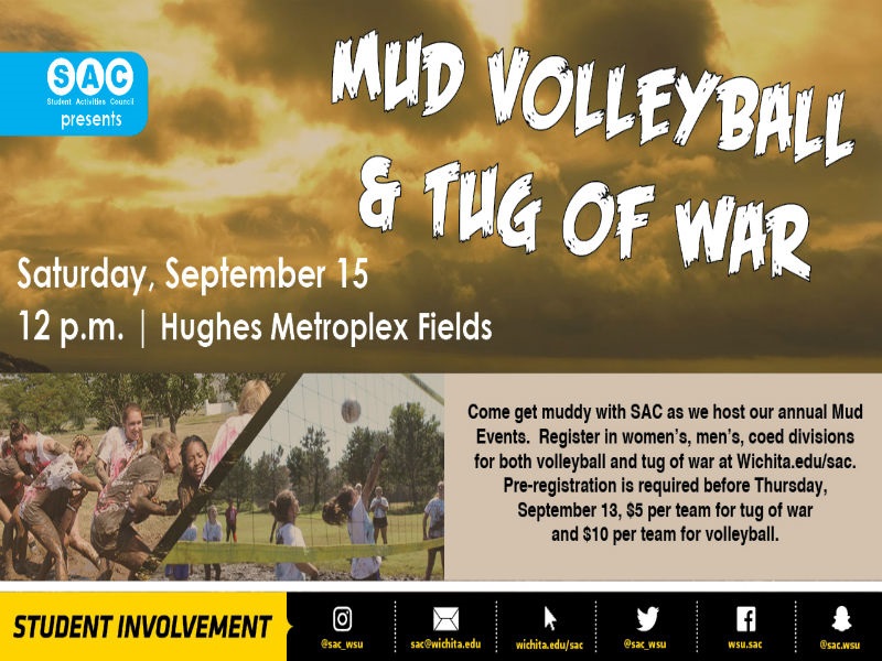 Mud Volleyball and Tug of War Sept. 15, 2018