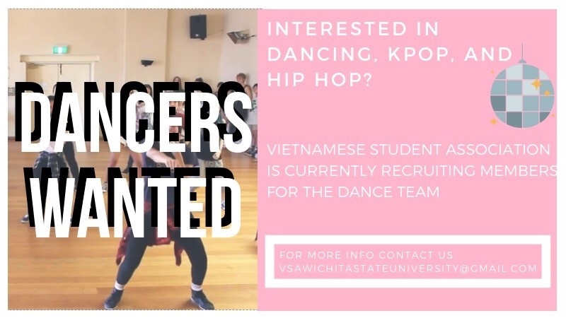 Dancers wanted Vietnamese Student Assoc.