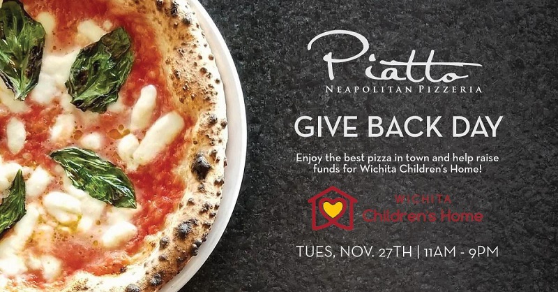Pizza and Wichita Children's Home Nov. 27, 2018