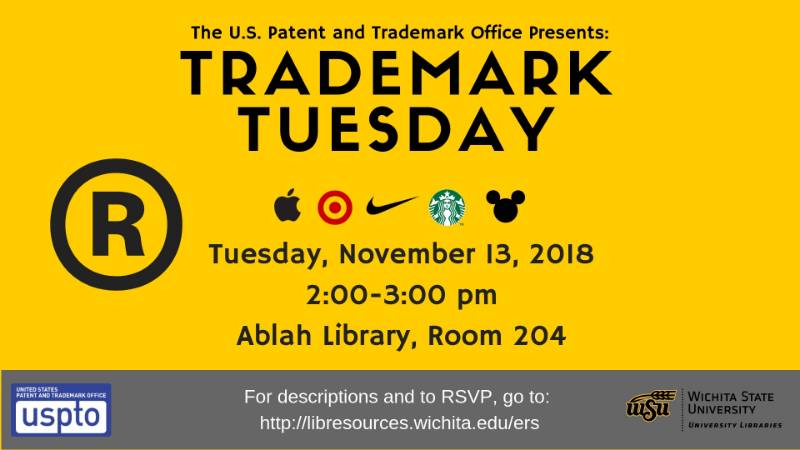 Trademark Tuesday Nov. 13, 2018