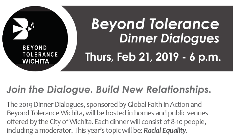 Beyond Tolerance Dinner Dialogues Feb. 21, 2019