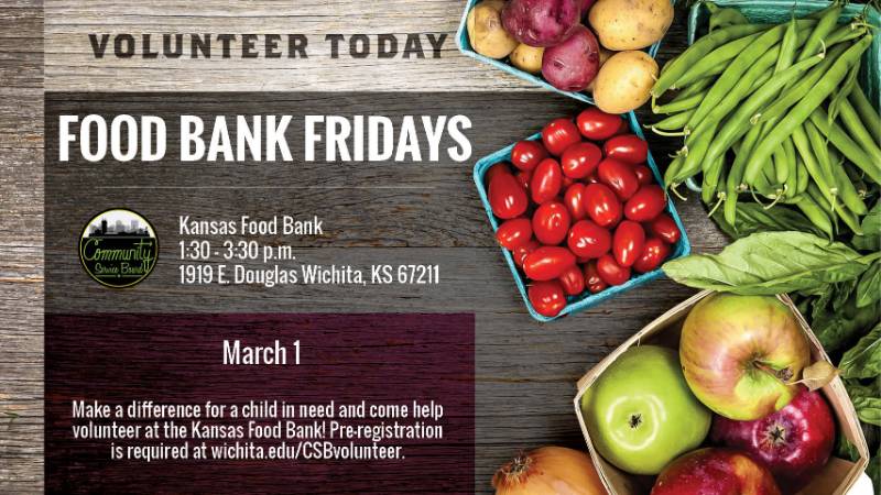 Food Bank Friday March 1, 2019