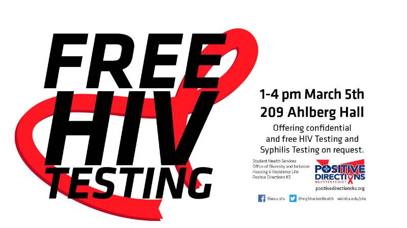 Free HIV Testing March 5, 2019