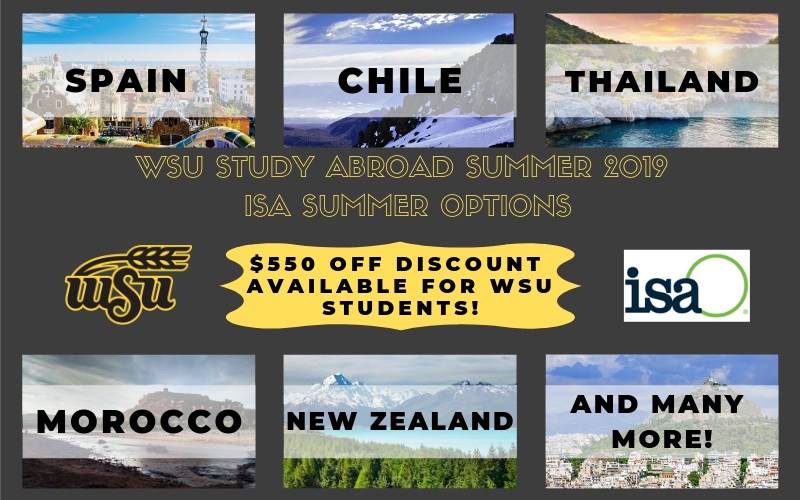 ISA Study Abroad Summer 2019