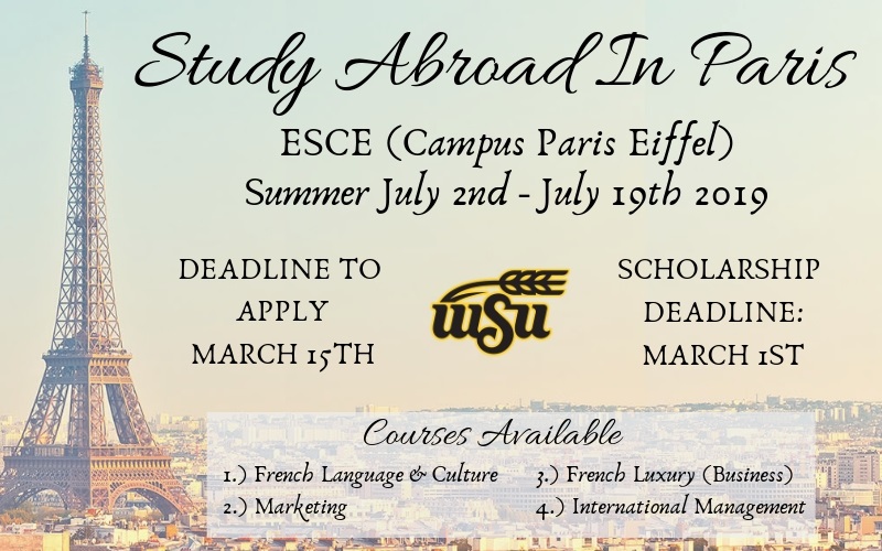Study Abroad in Paris Summer 2019