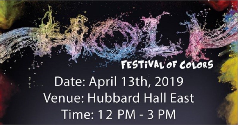 Holi Festival of Colors April 2019