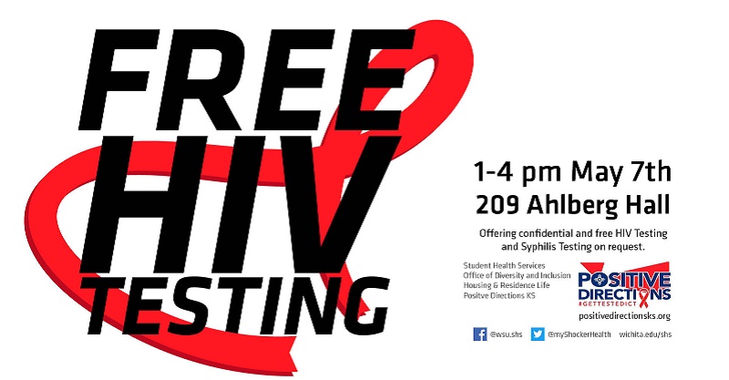 Free HIV testing May 7, 2019