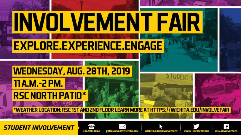 Involvement Fair Aug. 28, 2019