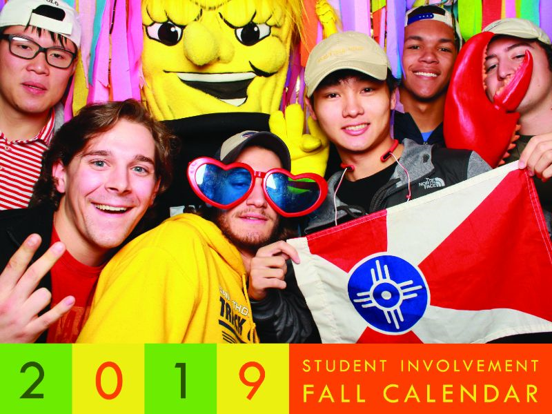 Student Involvement fall 2019 calendar
