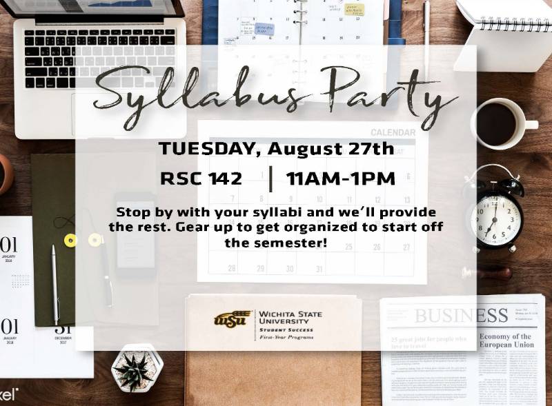 Syllabus Party Aug. 27, 2019