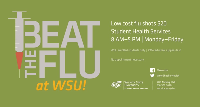 Flu vaccines for students Oct. 2019