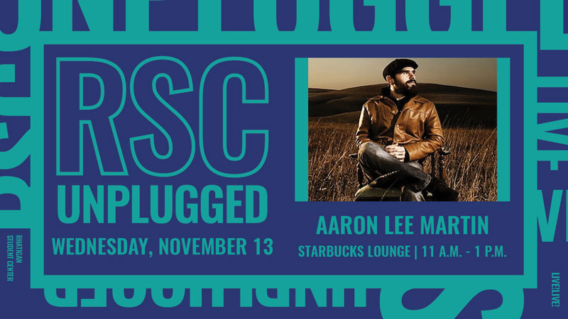 RSC Unplugged features Aaron Lee Martin