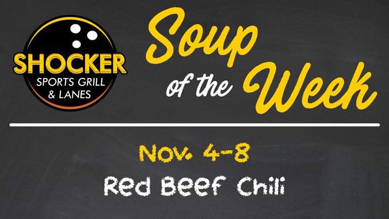 Soup of the week - red beef chili