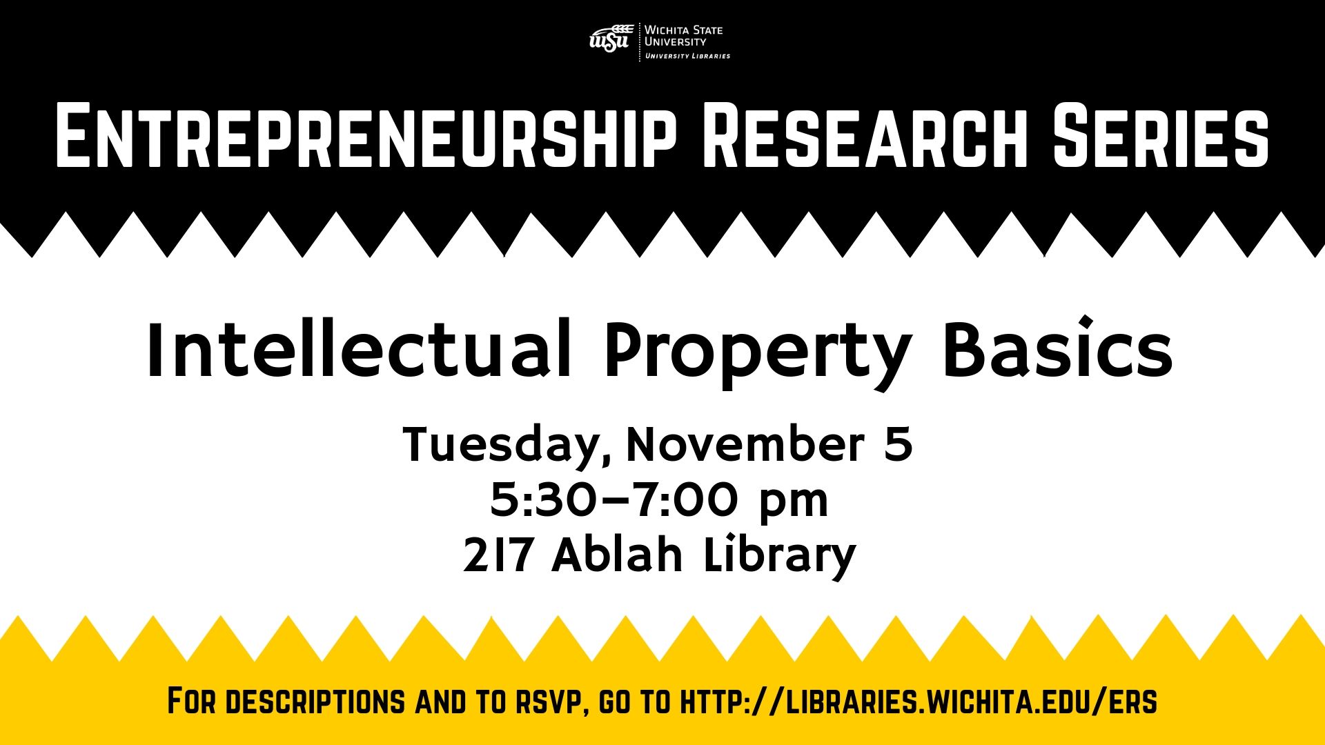 Learn about intellectual property basics in Tuesday workshop at Ablah Library