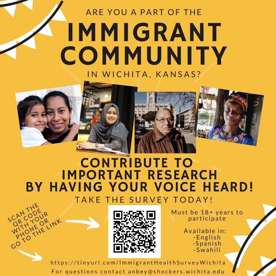 Local immigrant volunteers are needed for a survey