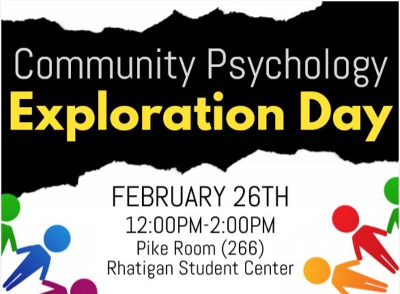 Community Psychology Exploration Day Feb. 26, 2020
