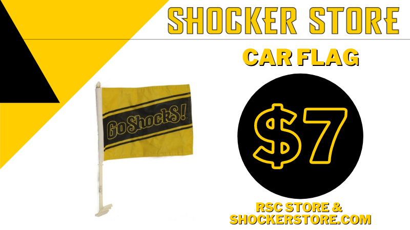 Shocker Store. Car Flag. $7. RSC store & shockerstore.com