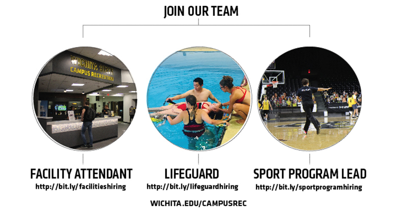 Wichita State University Campus Recreation banner image. 